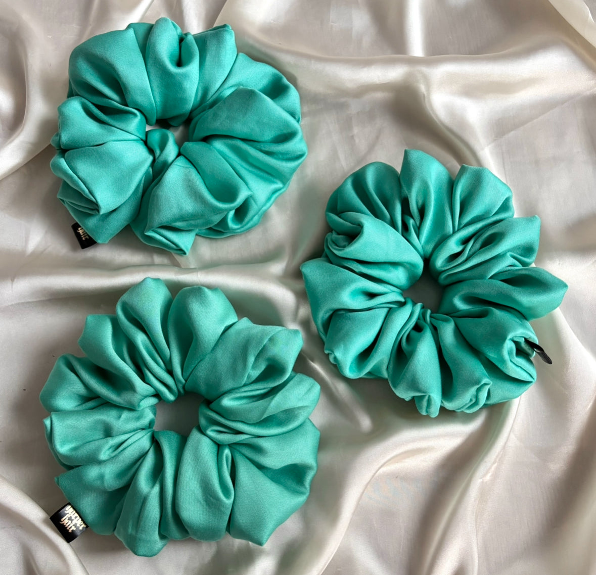 Aqua Scrunchie