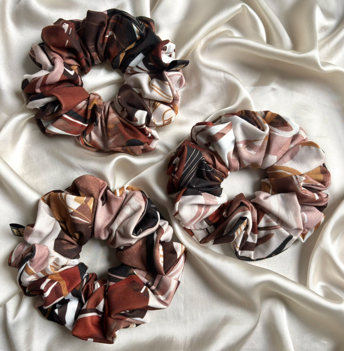 Hazelnut Swirl XL Scrunchie