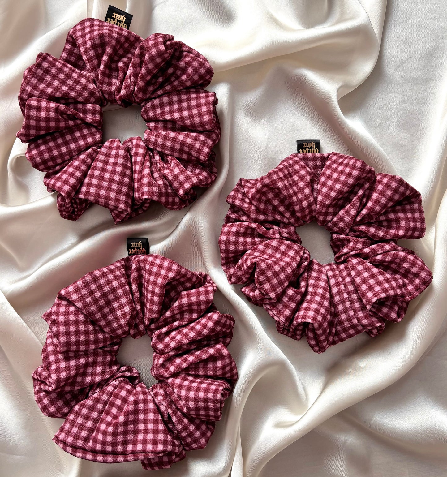 Plum Picnic Scrunchie