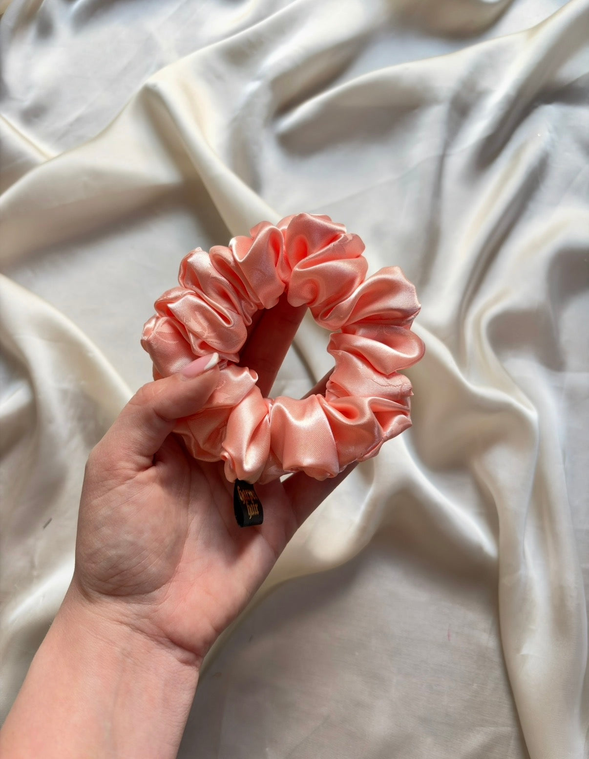 Holy Peach Skinny Scrunchie
