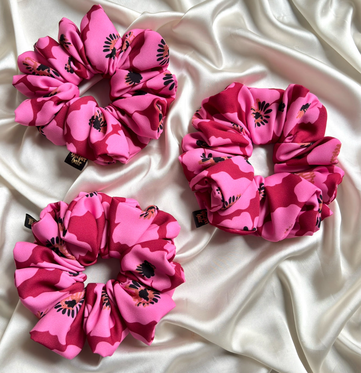 Peony Bloom Scrunchie