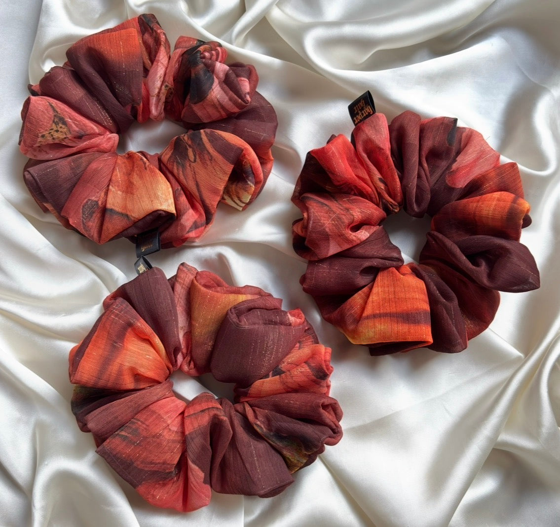 Auburn Sunset XL Scrunchie
