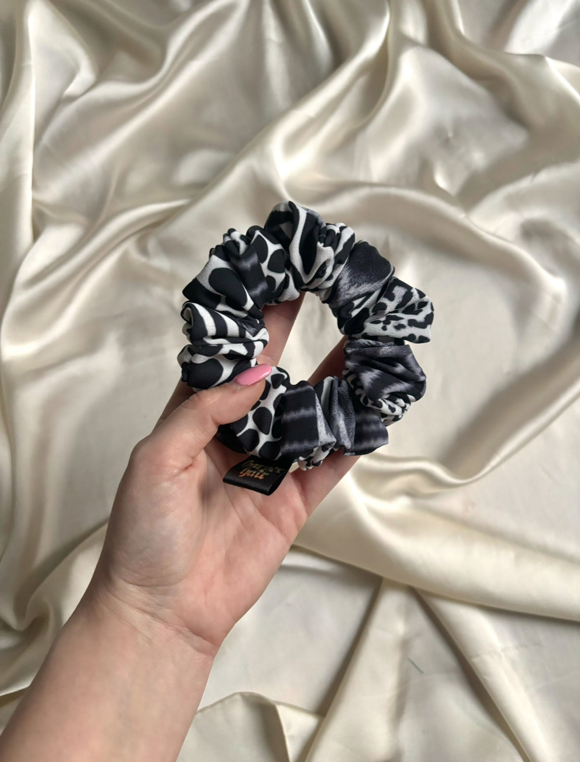 Snow Safari Skinny Scrunchie
