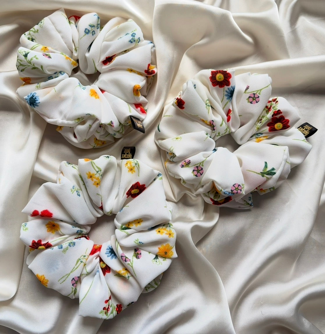 Flower Fields XL Scrunchie
