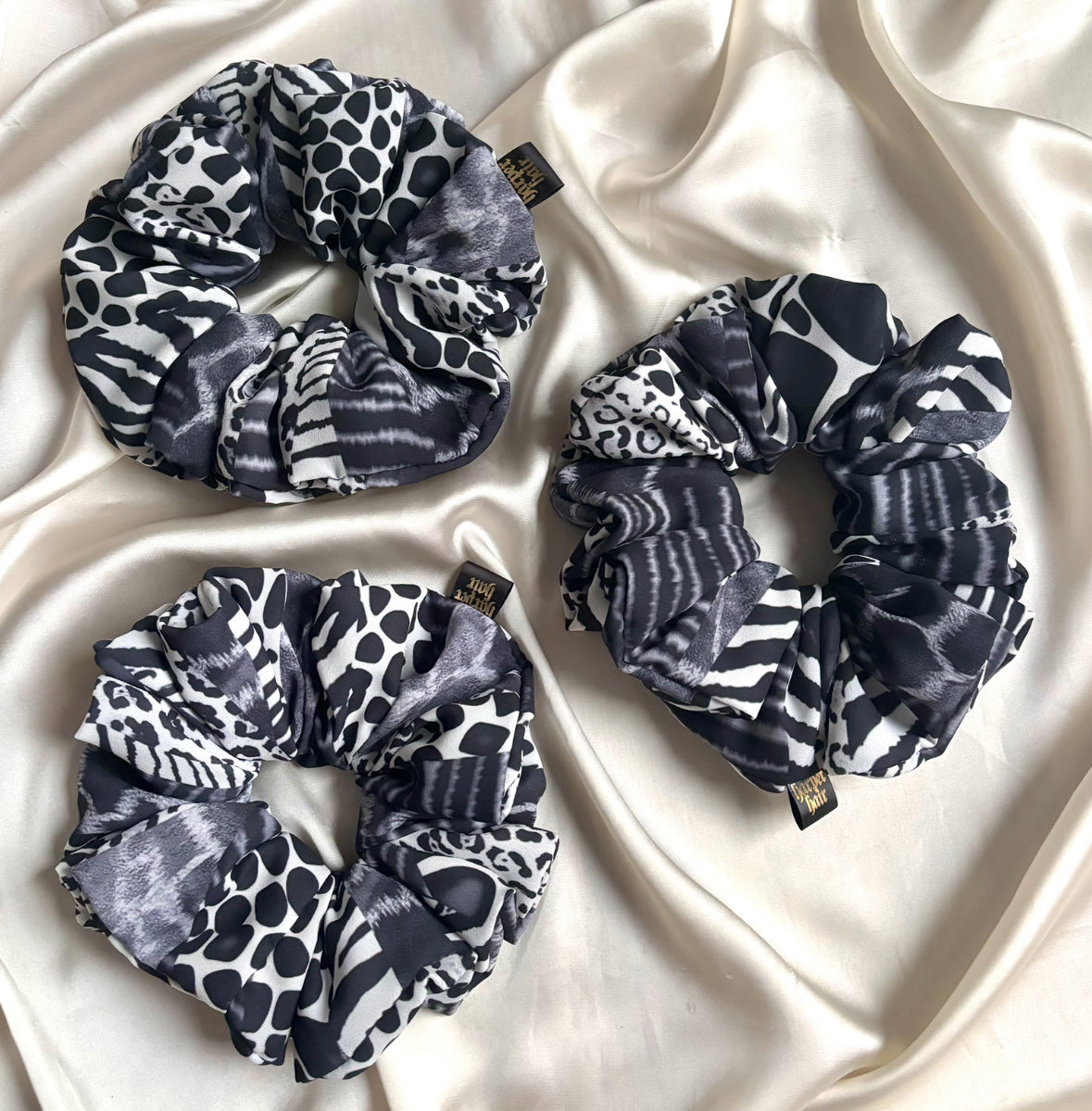 Snow Safari Scrunchie