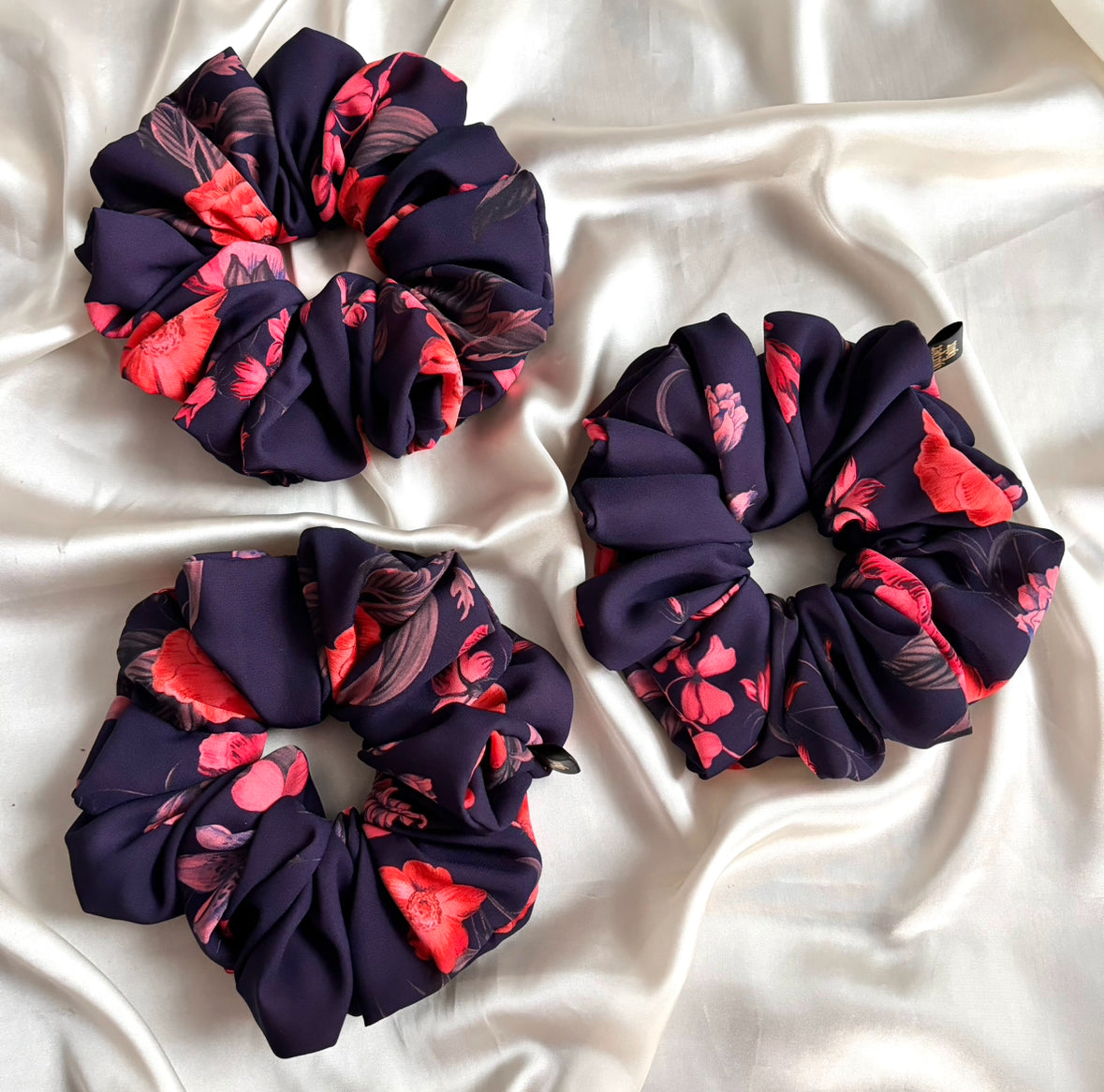 Midnight Ember Scrunchie