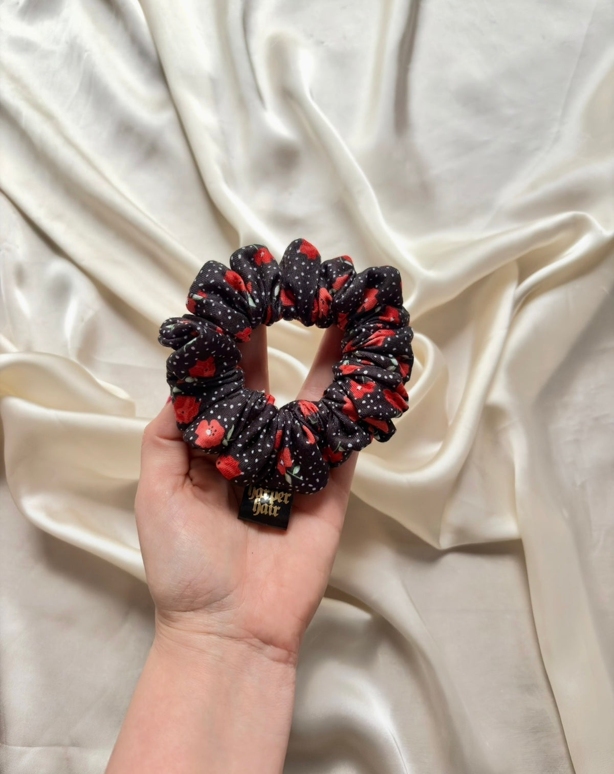 Poppy Skinny Scrunchie
