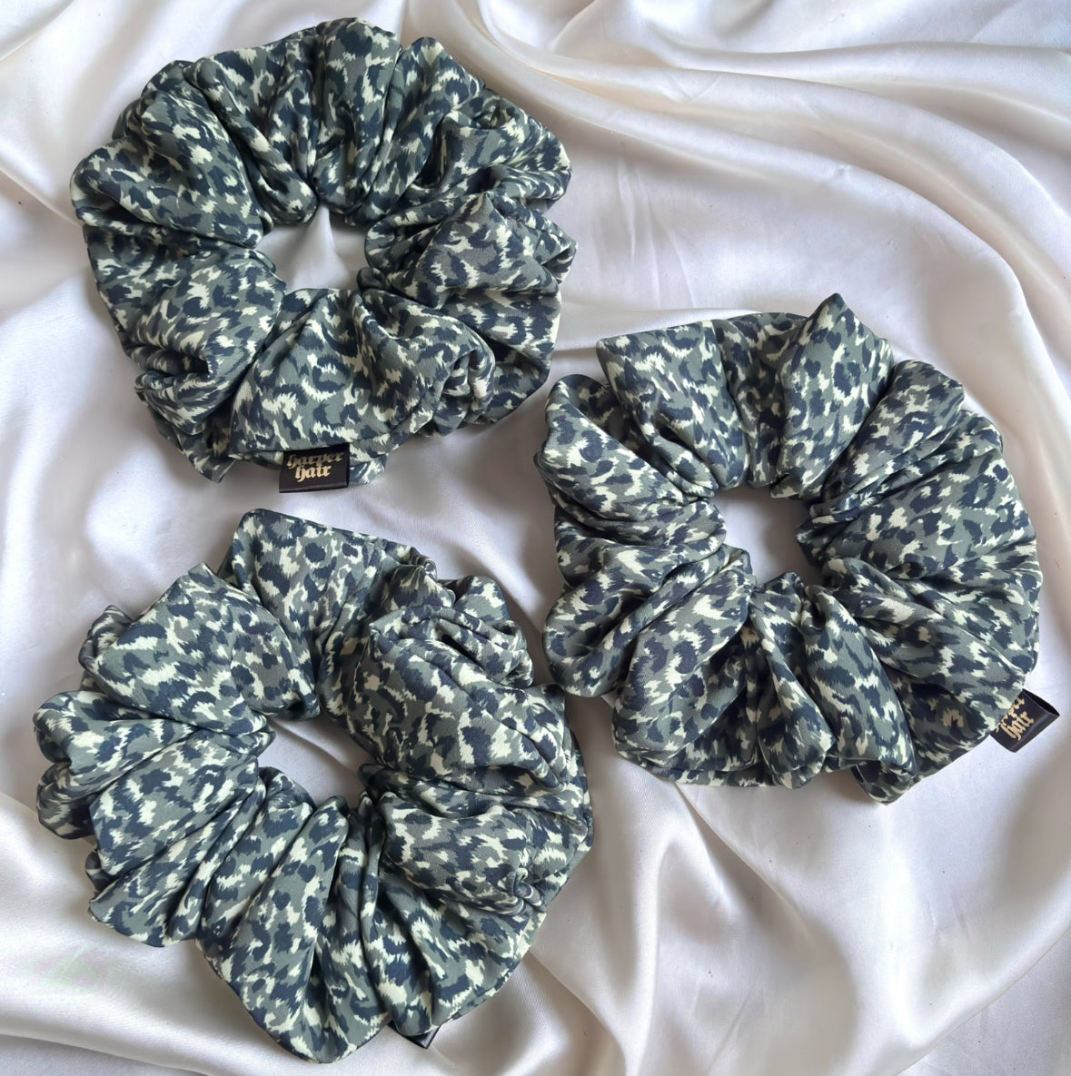Camo Leopard XL Scrunchie