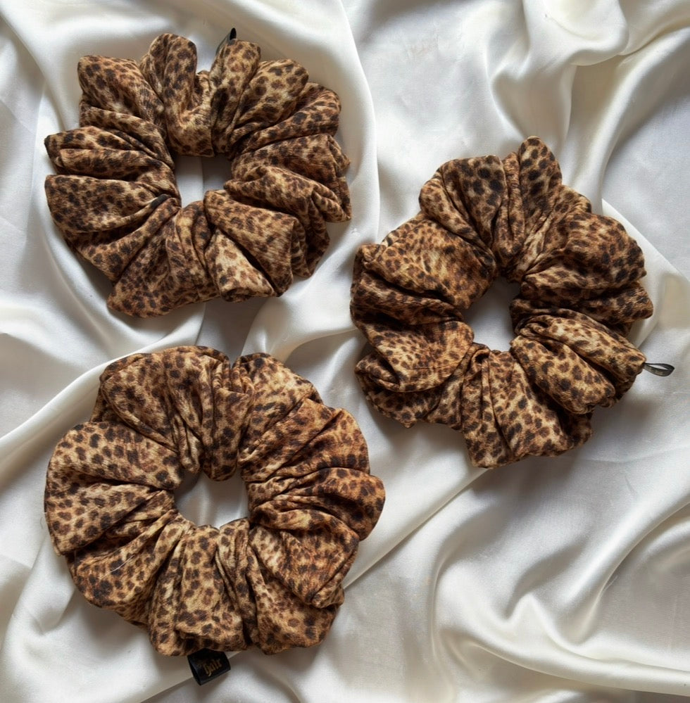African Leopard XL Scrunchie
