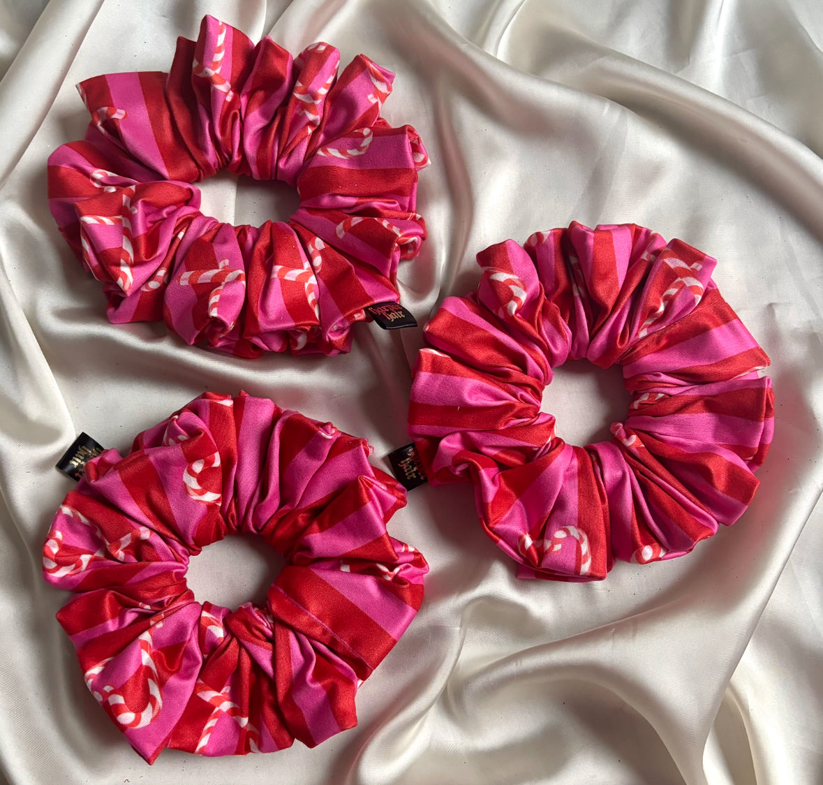 Candy Cane Crush XL Scrunchie