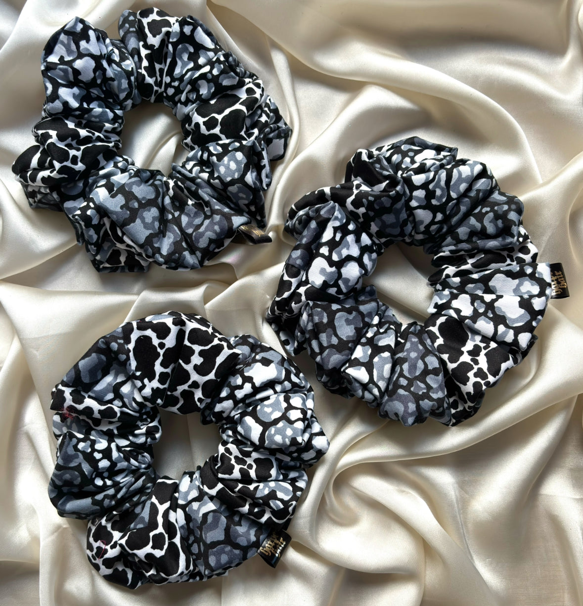 Patchwork Cow XL Scrunchie