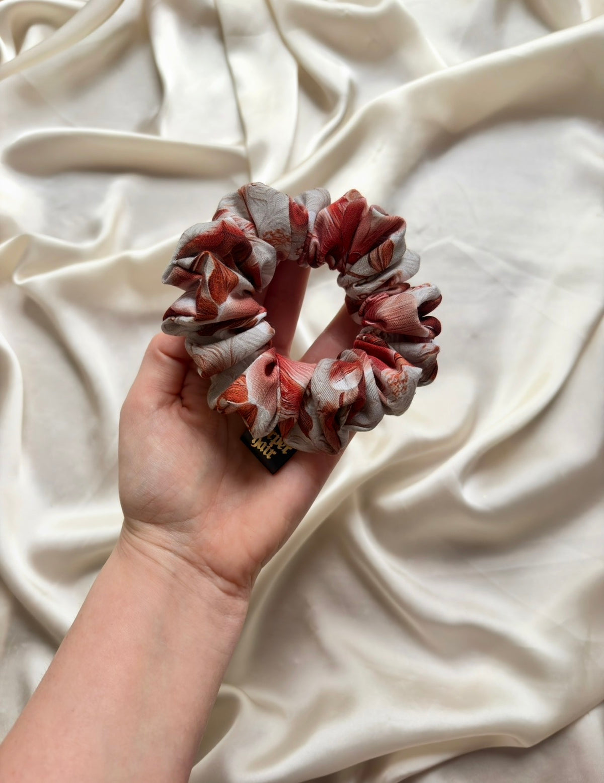 Icey Fall Skinny Scrunchie
