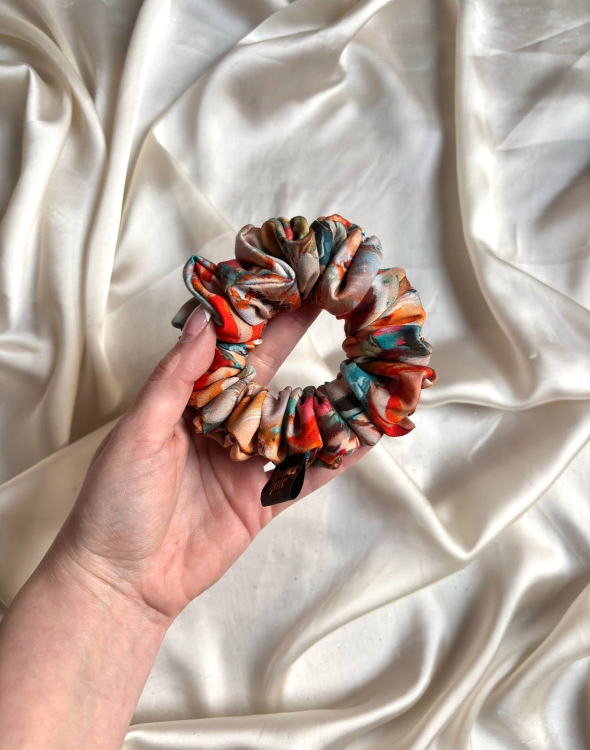 Tropical Meadow Skinny Scrunchie