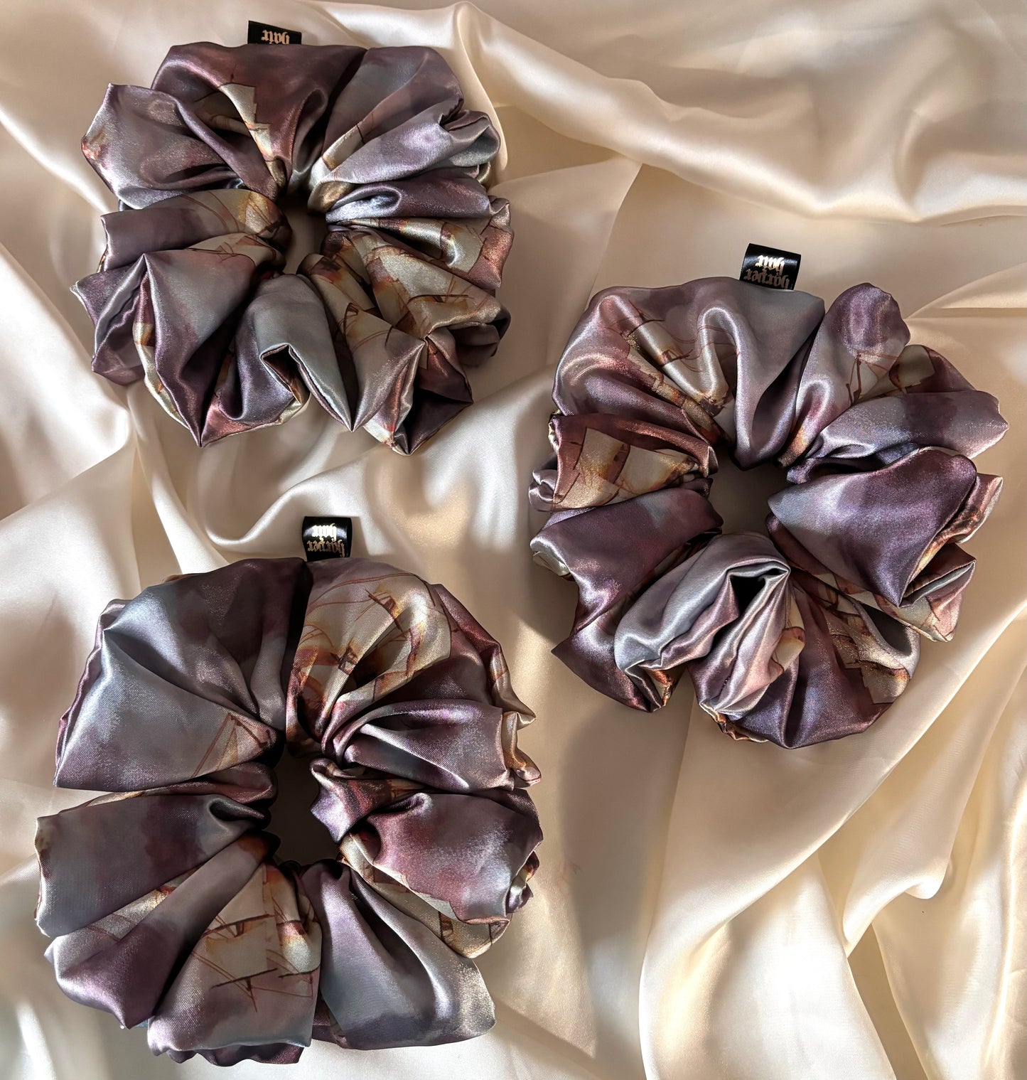 Harbour Haze Scrunchie