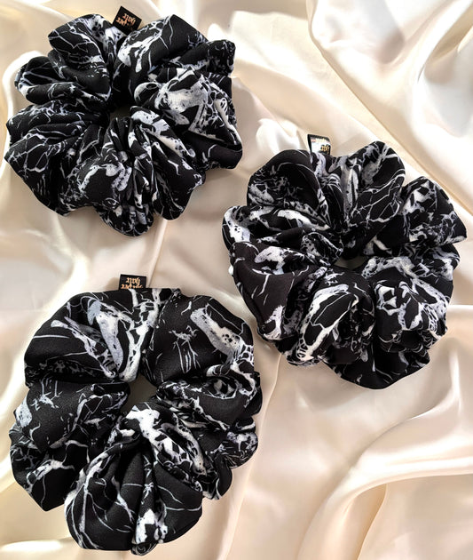 Ink Quartz Scrunchie