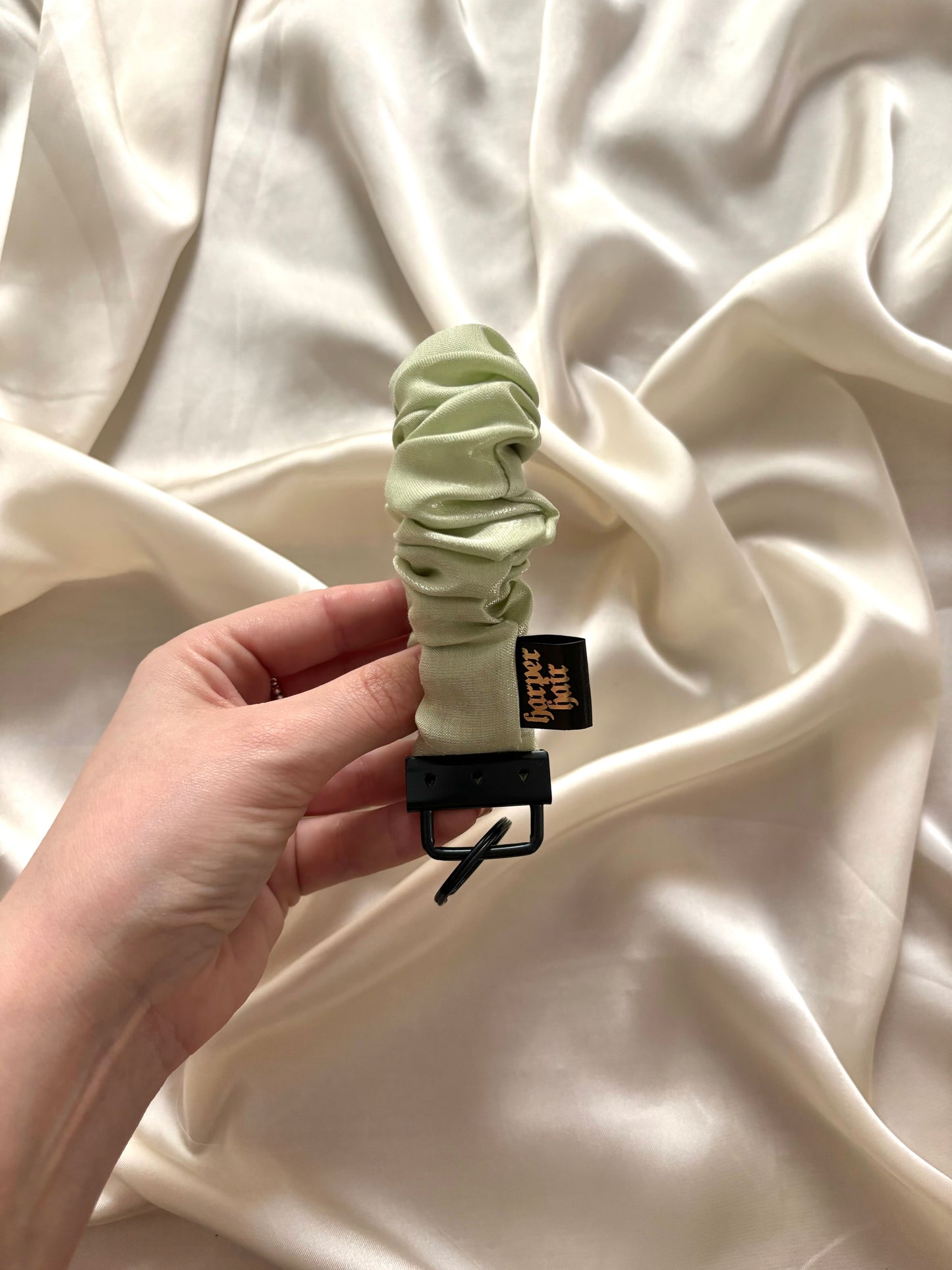 Mint Glaze Scrunch-Key