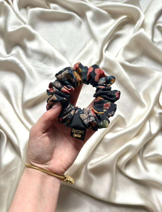 Whimsical Garden Skinny Scrunchie