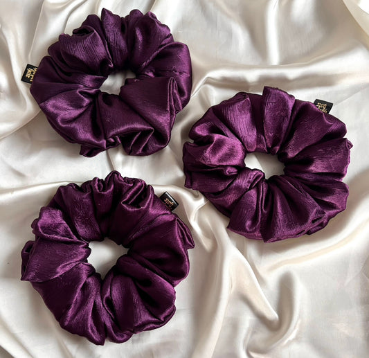 Violet Luxe Scrunchie
