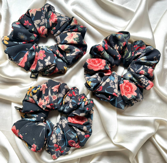Whimsical Garden XL Scrunchie