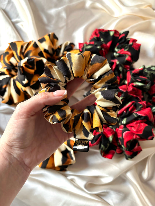 Bronze Safari Skinny Scrunchie