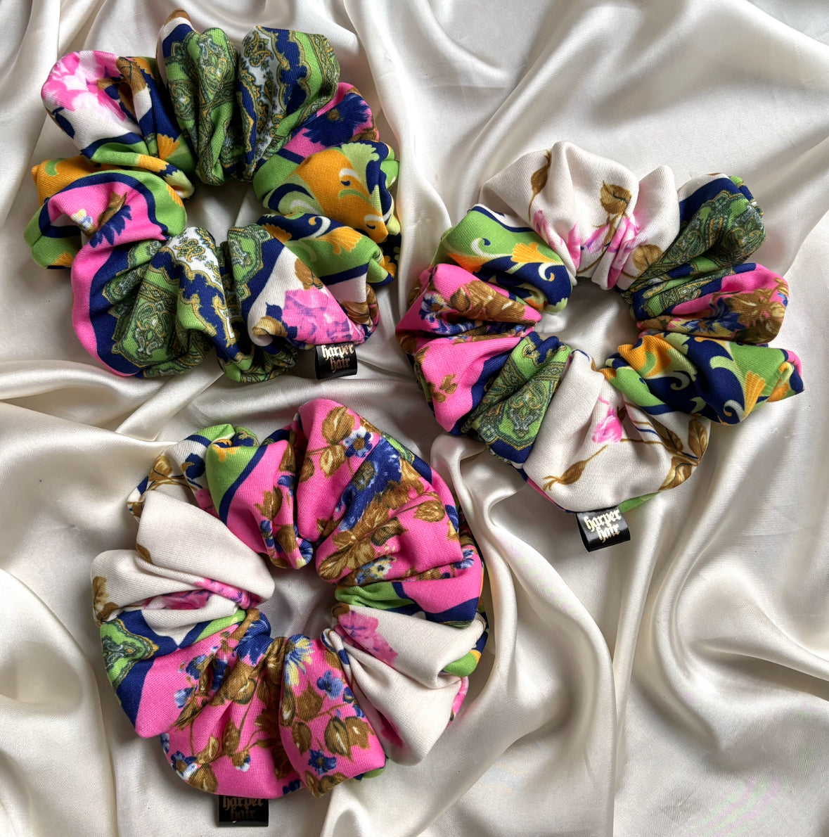 Garden Patchwork XL Scrunchie