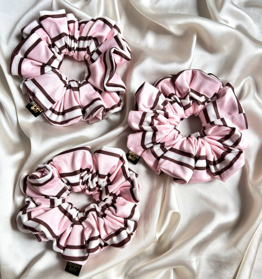 Cocoa Powder Scrunchie