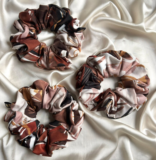 Hazelnut Swirl XL Scrunchie