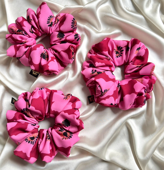 Peony Bloom Scrunchie
