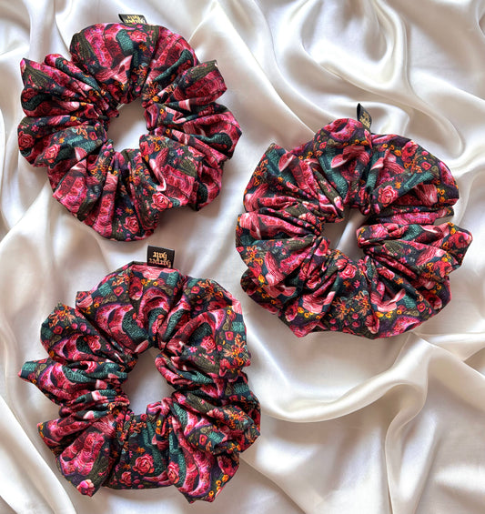 Pink Cowgirl Scrunchie