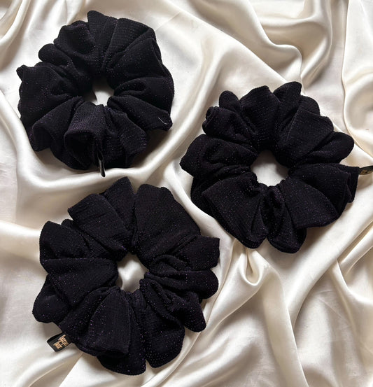 Violet Stardust Scrunchie