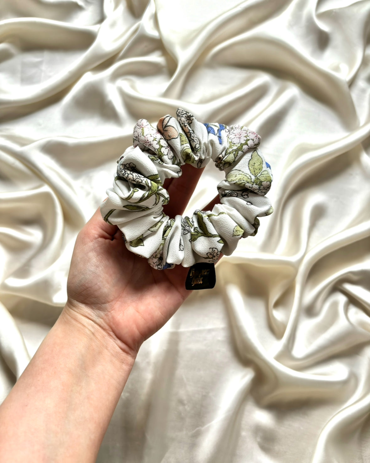 Botanical Meadow Skinny Scrunchie
