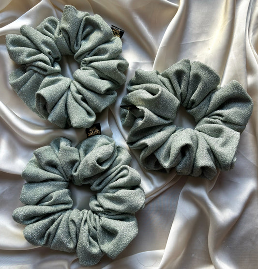 Sage Stardust XL Scrunchie
