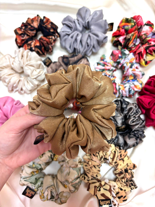 Almond Skinny Scrunchie