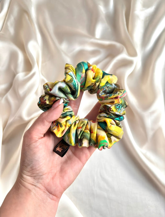 Citrus Meadow Skinny Scrunchie