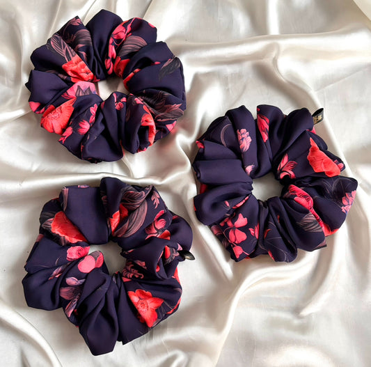 Midnight Ember Scrunchie