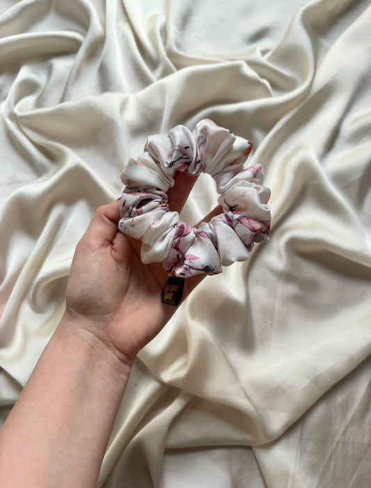 Pink Serenity Skinny Scrunchie