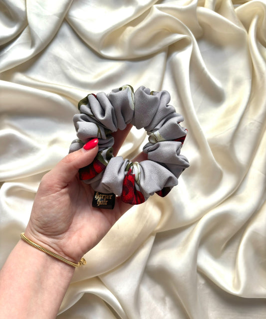 Ice Rose Skinny Scrunchie