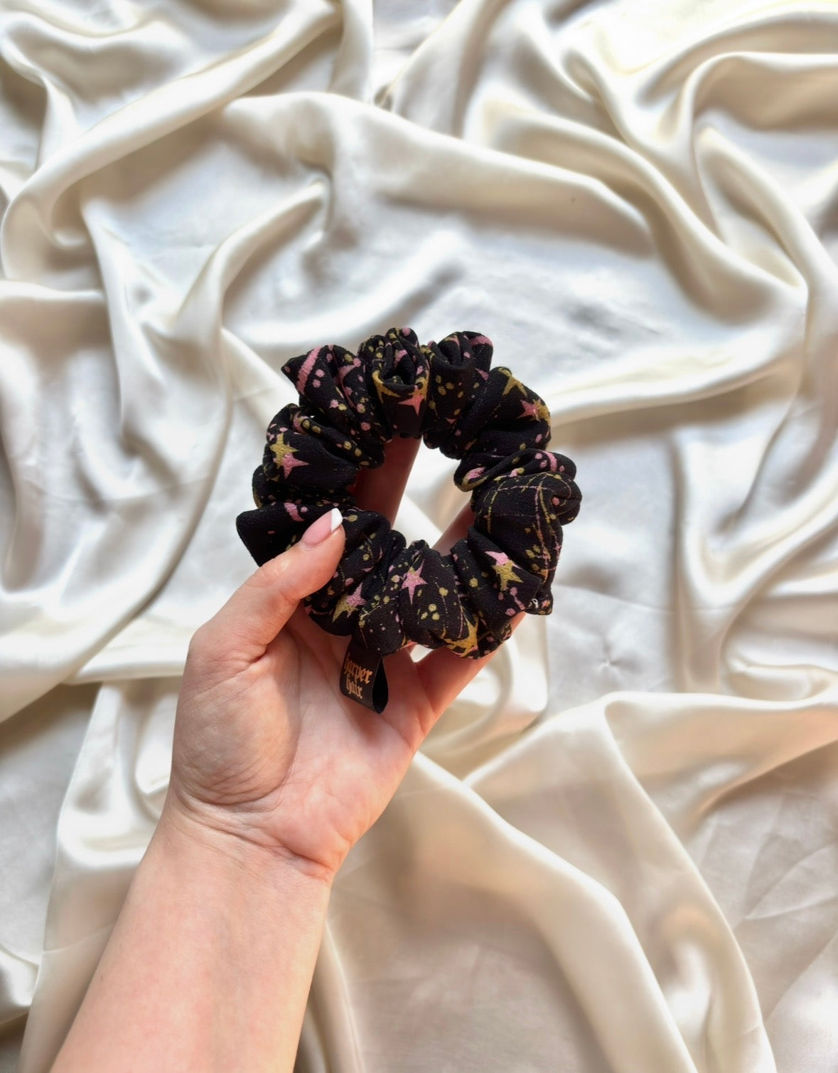 Cosmic Sky Skinny Scrunchie