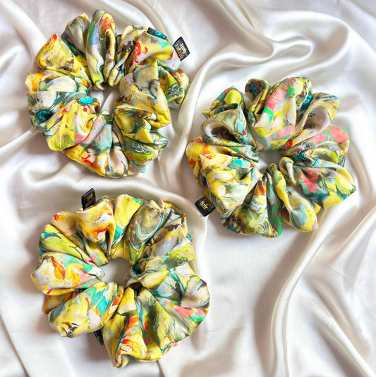 Citrus Meadow XL Scrunchie