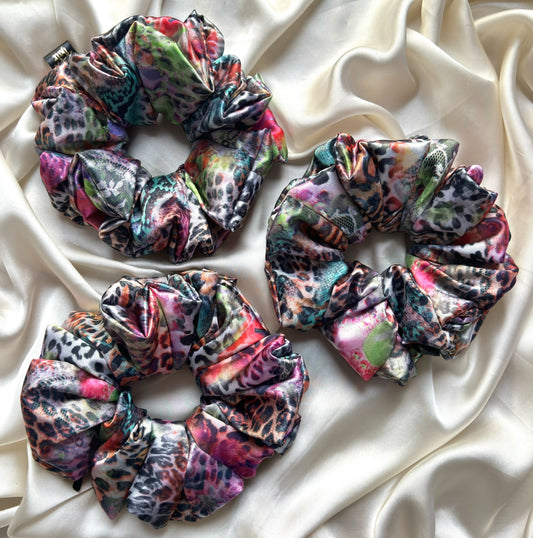 Exotic Leopard XL Scrunchie