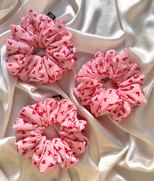 Feather Scrunchie