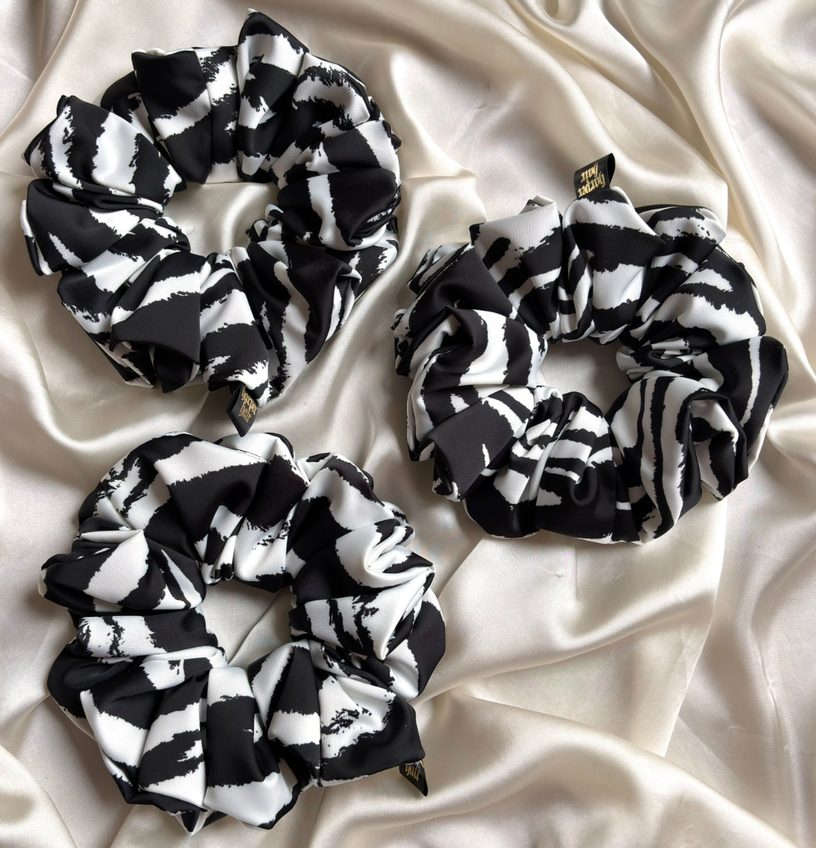Zebra XL Scrunchie