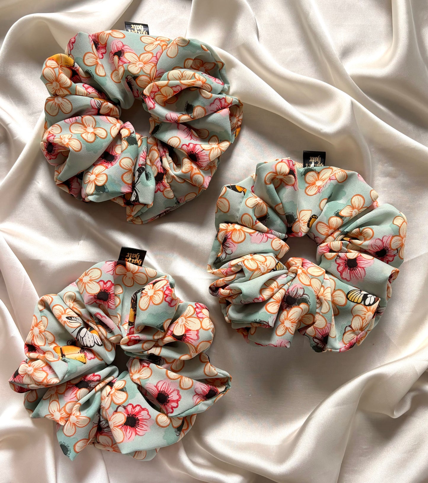 Butterfly Blossom Scrunchie
