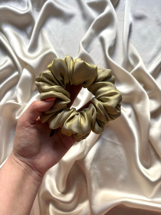 Biscotti Glaze Skinny Scrunchie