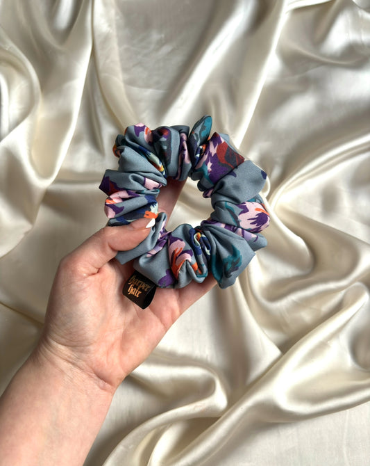 Dusky Bouquet Skinny Scrunchie