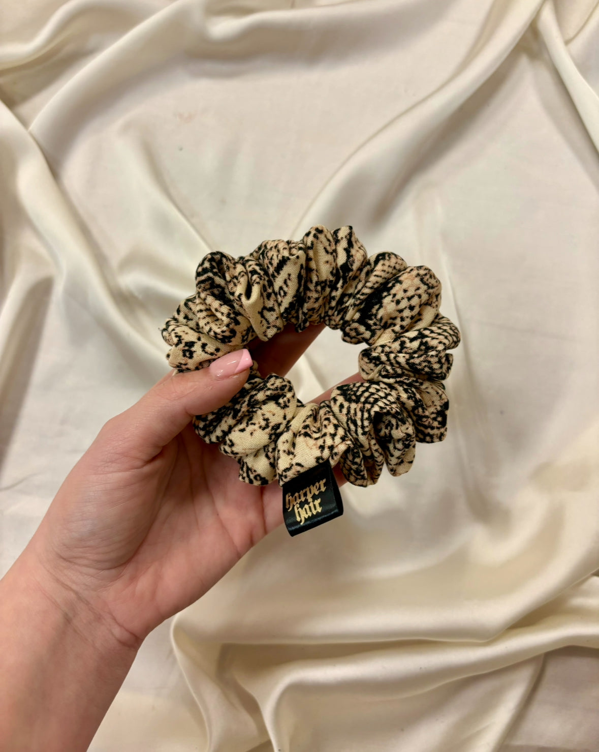 Sand Snake Skinny Scrunchie