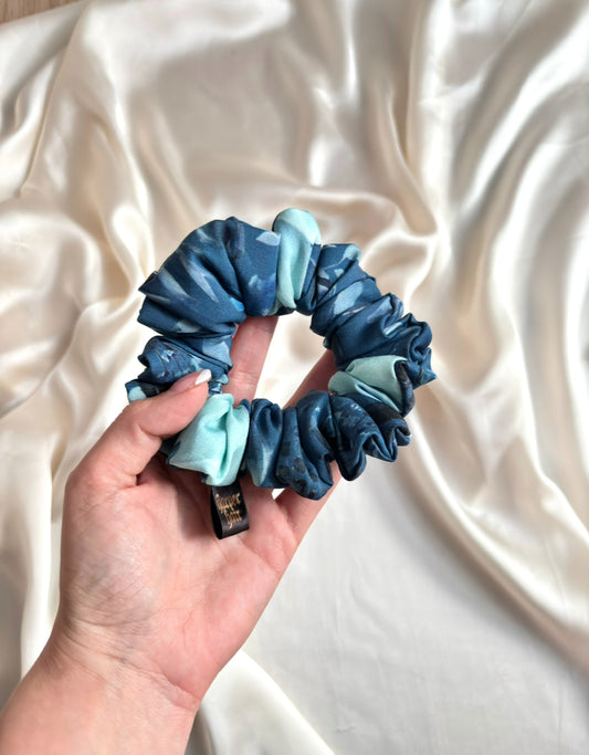 Midnight Tide Skinny Scrunchie