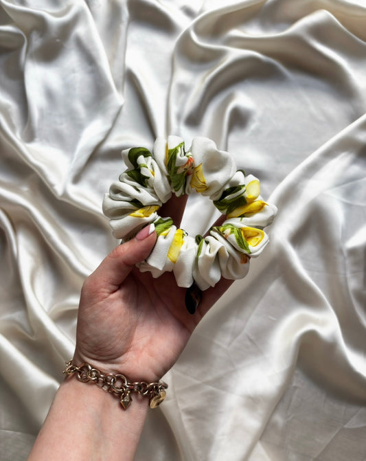 Lemon Tree Skinny Scrunchie