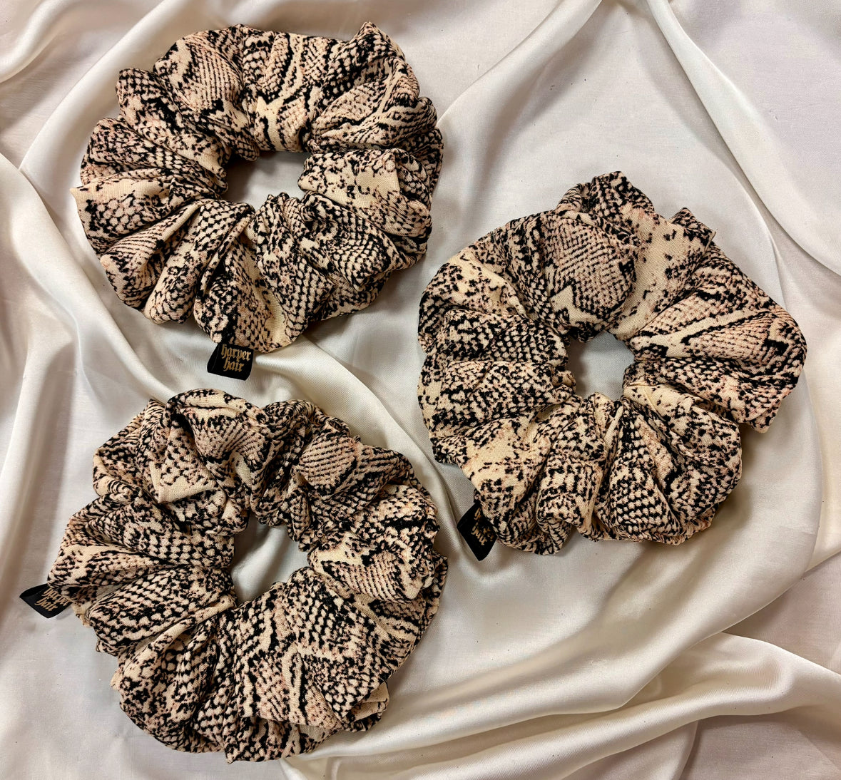 Sand Snake Scrunchie