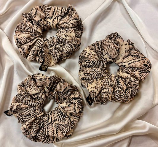 Sand Snake Scrunchie